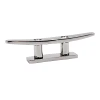 2pcs 316 Stainless Steel 2 Hole Hardware Boat Cleats 5inch Polished Combo Mooring Cleat For Marine Boat yacht