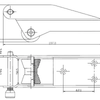 Marine Hardware 316 Stainless Steel Boat Fairlead Anchor Bow Roller Boat Accessories For Boat Yacht Sailboat