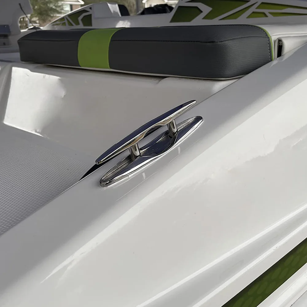 Sd6eaaa6f5f594a7c95c23fb898504edbP.webp 1 Piece Boat Pull Up Deck Cleat 316 Stainless Steel Retractable Heavy Duty Flush Mount Cleat Boat