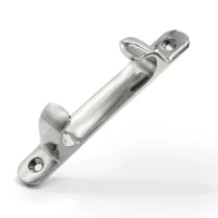 4 Inch Dock Deck Cleat Line Rope Boat Yacht Marine Hardware Fitting Stainless Steel Mirror Polished Smooth to Touch Sliver 1 Pcs