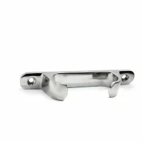 4 Inch Dock Deck Cleat Line Rope Boat Yacht Marine Hardware Fitting Stainless Steel Mirror Polished Smooth to Touch Sliver 1 Pcs