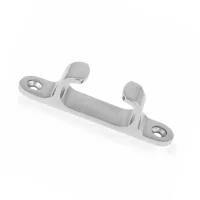 4 Inch Dock Deck Cleat Line Rope Boat Yacht Marine Hardware Fitting Stainless Steel Mirror Polished Smooth to Touch Sliver 1 Pcs