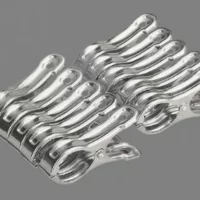 10PCS Stainless Steel Beach Towel Clips Keep Your Towel Secure Windproof Utility Clothespins for Outfit