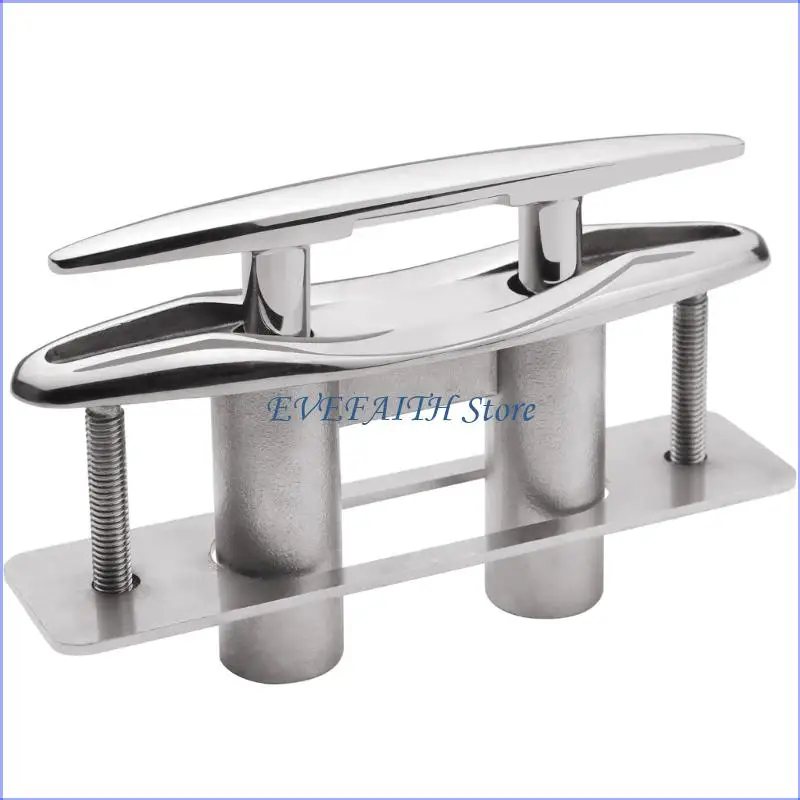 S35900472778048a691583d6be23e0ccaJ.webp 124B 316 Stainless Flush Mount Deck Cleats Lift with Backing Plate Heavy Duty Cleat
