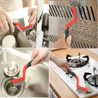 Leta Stainless Steel Industrial Wire Brush 7-inch Cleaning, Rust Removal, and Staining Brush Leta Stainless Steel Industrial Wire Brush 7-inch Cleaning, Rust Removal, and Staining Brush