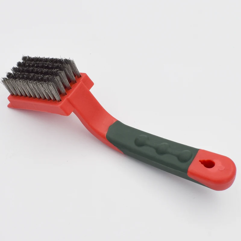 Sc6652bf74e0d48b686d25ccc5b51937ay.webp Leta Stainless Steel Industrial Wire Brush 7-inch Cleaning, Rust Removal, and Staining Brush