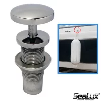 Sealux Marine Grade Stainless Steel 316 Pop-up Retractable Fender Cleat for Marine Boat Yacht Accessory