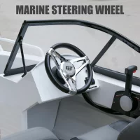 GT Marine Steering Wheel, polyamide marine boat front operation outboard motor console steering direction control rudde GT Marine Steering Wheel, polyamide marine boat front operation outboard motor console steering direction control rudde