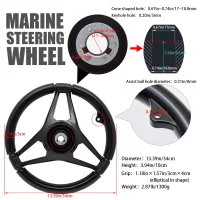 GT Marine Steering Wheel, polyamide marine boat front operation outboard motor console steering direction control rudde GT Marine Steering Wheel, polyamide marine boat front operation outboard motor console steering direction control rudde