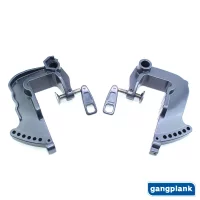 Outboard Engine Left and Right Clamping Bracket Assembly 3V6Q62112-0 3G2Q62113-1 for Tohatsu 2-stroke 18HP
