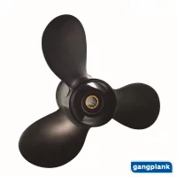 Outboard Engine Aluminum Alloy Propeller for Tohatsu 8-9.8HP 8.5X7 8.5X8 8.9X8.5 8.5X9 8.9X9.5 12 Tooth/Spline