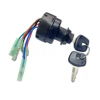 Marine Key Ignition Start Switch 353760203 Suitable for Tohatsu Outboard Motor 6 Line