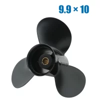 9.9x10 Propeller For Tohatsu Outboard Engine 25HP 30HP MFS25 MFS30 NSF25 NSF30 10 Tooth Spline 3R0B64521-0