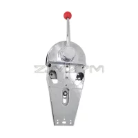 Marine Boat Single Lever Handle Oil Door Head Zinc Alloy Marine American Throttle Gear Controller  Engine Control Box