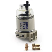 10 Micron R12T Boat Marine Rotation Oil Fuel Filter Water Separator fr Speedboat
