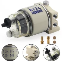 10 Micron R12T Boat Marine Rotation Oil Fuel Filter Water Separator fr Speedboat