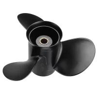 48-19640A40 Boat Outboard Propeller Aluminium Alloy Marine Propeller 10 Spline Tooth 3 Blade For Mercury Engine 25-30HP 9.9 x 13