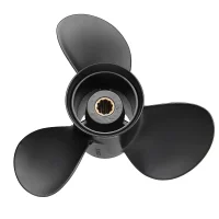 48-19640A40 Boat Outboard Propeller Aluminium Alloy Marine Propeller 10 Spline Tooth 3 Blade For Mercury Engine 25-30HP 9.9 x 13