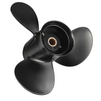 48-19640A40 Boat Outboard Propeller Aluminium Alloy Marine Propeller 10 Spline Tooth 3 Blade For Mercury Engine 25-30HP 9.9 x 13