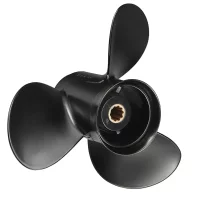 48-19640A40 Boat Outboard Propeller Aluminium Alloy Marine Propeller 10 Spline Tooth 3 Blade For Mercury Engine 25-30HP 9.9 x 13