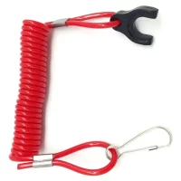 31BC Universal Boat Outboard Engine Motor Lanyard Kill Urgent Stop Switch Safety Tether Lanyard Fit for Tohatsu ATV Boat Bike