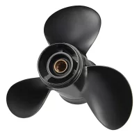 48-19640A40 Boat Outboard Propeller Aluminium Alloy Marine Propeller 10 Spline Tooth 3 Blade For Mercury Engine 25-30HP 9.9 x 13
