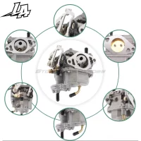 Carburetor 8M0129551 8M0109534 Fits Mercury Mariner 10HP 15HP 20HP Outboard Engines 0R558208-0R833819 2-CYL JCI Compatible
