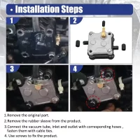 OSIAS Fuel Pump for Mercury Outboard 2-Stroke 35-300 HP Universal Fit Boat Marine Fuel Pumps