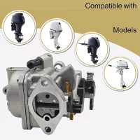 ABKO-3R1032001 Carburetor Outboard Motors for Mercury Mariner 2 2.5 3.5 4 5 6 HP Tohatsu Nissan MFS 853720T25 803522T03