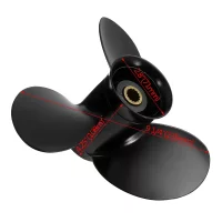 3BAB645180 / 362B641010 48-897750A11 Outboard Propeller For Tohatsu-Mercury 9.9-18HP Aluminum 9 1/4 x 9 14 Spline Tooth 3 Blades