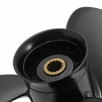 3BAB645180 / 362B641010 48-897750A11 Outboard Propeller For Tohatsu-Mercury 9.9-18HP Aluminum 9 1/4 x 9 14 Spline Tooth 3 Blades