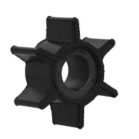 Marine Water Pump Impeller Black Rubber For Tohatsu/Mercury/Sierra 2/2.5/3.5/4/5/6HP Outboard Motor 6 Blades Boat Engine Parts