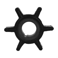 Marine Water Pump Impeller Black Rubber For Tohatsu/Mercury/Sierra 2/2.5/3.5/4/5/6HP Outboard Motor 6 Blades Boat Engine Parts