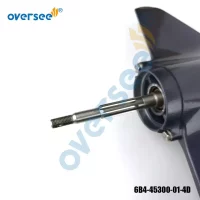 Oversee 6B4-45300-01-4D Lower Unit Assy Short For Yamaha 2 Storke 9.9 15HP Outboard Engine