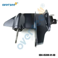 Oversee 6B4-45300-01-4D Lower Unit Assy Short For Yamaha 2 Storke 9.9 15HP Outboard Engine
