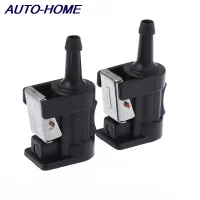 2pcs 6mm Boat Engine Fuel Line Connectors Fuel Hose Line Connector for Yamaha Outboard Motor Engine Parts