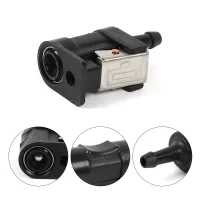 6mm Boat Engine Fuel Line Connectors Fuel Hose Line Connector for Yamaha Outboard Motor Engine Parts
