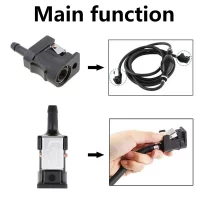6mm Boat Engine Fuel Line Connectors Fuel Hose Line Connector for Yamaha Outboard Motor Engine Parts