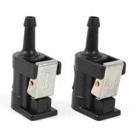 6mm Boat Engine Fuel Line Connectors Fuel Hose Line Connector for Yamaha Outboard Motor Engine Parts