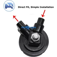 Fuel Filter Assembly Fits for Yamaha 115HP 130HP 150HP 175HP 200HP 225HP 1994-2005 Outboard Motor #6R3-24560-00-00, 6R3245600000