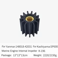 Marine Engine Internal Inboard Impeller for Kashiyama SP600 for Yanmar 148018-42031 Marine Engine Internal Inboard Impeller for Kashiyama SP600 for Yanmar 148018-42031