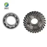 ABHY-Outboard Motor Reverse Gear With Bearings 6E7-45571-00 For Yamaha 9.9 15 Hp Outboard Engine