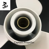 Captain Propeller 9 7/8x14-F For Yamaha Outboard Engines 20HP 25HP 30HP F20 F25 F45 10 Tooth Spline RH 664-45952-00-EL Captain Propeller 9 7/8x14-F For Yamaha Outboard Engines 20HP 25HP 30HP F20 F25 F45 10 Tooth Spline RH 664-45952-00-EL