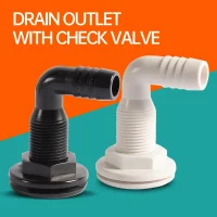 90° Marine Drainage Outlet Yacht Bilge Sewage For Boat Marine Accessories Boat Trim Trim Yamaha Jet Ski Kawasaki Boat Fender