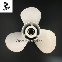 Captain Propeller 10 3/8x13-G For Yamaha Outboard Engine 25HP 40HP 48HP 55HP 60HP 70HP F30 F40 F45 F50 F60 6H5-45945-00-EL
