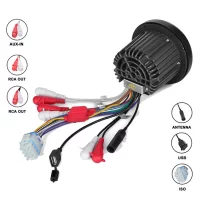 GUZARE Marine DAB Radio Stereo Waterproof Boat  with AM FM Receiver Bluetooth MP3 Player for Yacht Jetski