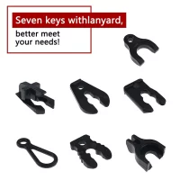Marine Jet Ski Kill Switch Keys Lanyard Universal Outboard Boat Engine Safe Stop Cord Tether Siut for Mercury Yamaha Tohatsu