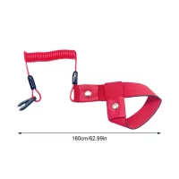 1pcs Universal Marine Boat Outboard Engine Motor Lanyard Kill Stop Switch For YAMAHA Jet Ski Key Rope Floating Wrist Lanyard