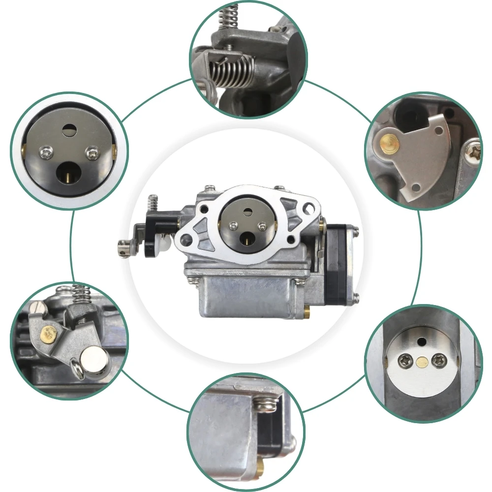 Sb3cf9bac18d242a9939dc99e0bd66bd5Z.webp For Yamaha 2 Stroke 9.9HP 15HP Outboard Motor Carburetor Assy Boat Motor 6B4-14301-00