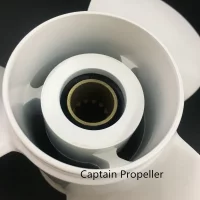 Captain Propeller 10 3/8x13-G For Yamaha Outboard Engine 25HP 40HP 48HP 55HP 60HP 70HP F30 F40 F45 F50 F60 6H5-45945-00-EL